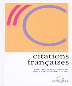 Dictionnaire des citations françaises