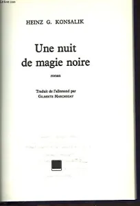 Une nuit de magie noire