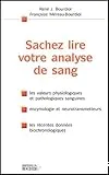 Sachez lire votre analyse de sang