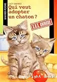 Qui veut adopter un chaton ?