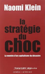 La stratégie du choc