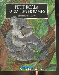 Petit koala parmi les hommes