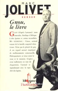 Gnou !, le livre