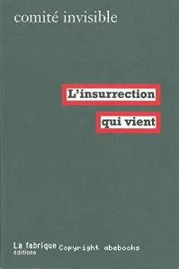 L'insurrection qui vient