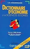 Dictionnaire d'économie et de sciences sociales