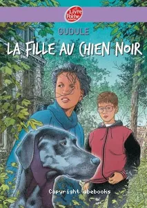 La fille au chien noir