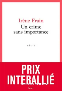 Un crime sans importance