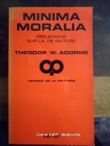 Minima Moralia