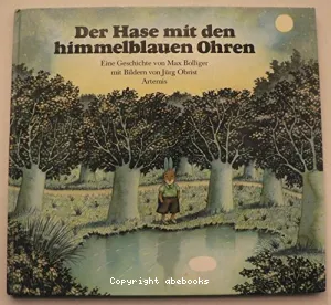 Der hase mit den himmelblauen Ohren