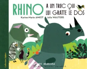 Rhino a un truc qui lui gratte le dos