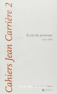 Ecrits de jeunesse